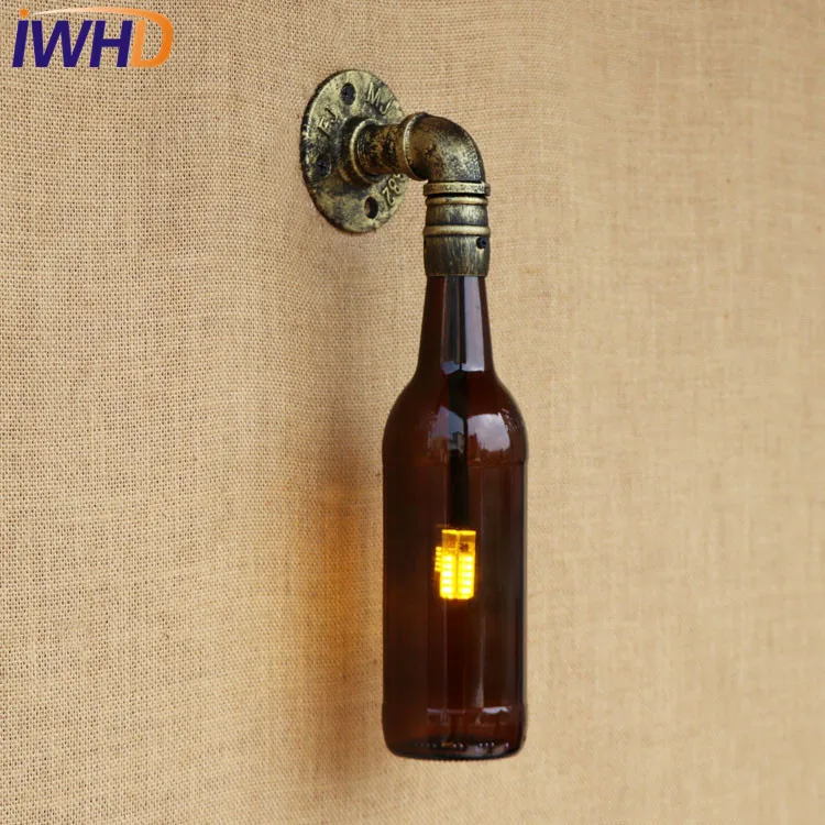 Настенный светильник IWHD в старинном стиле светодиодное освещение лофт винтажный