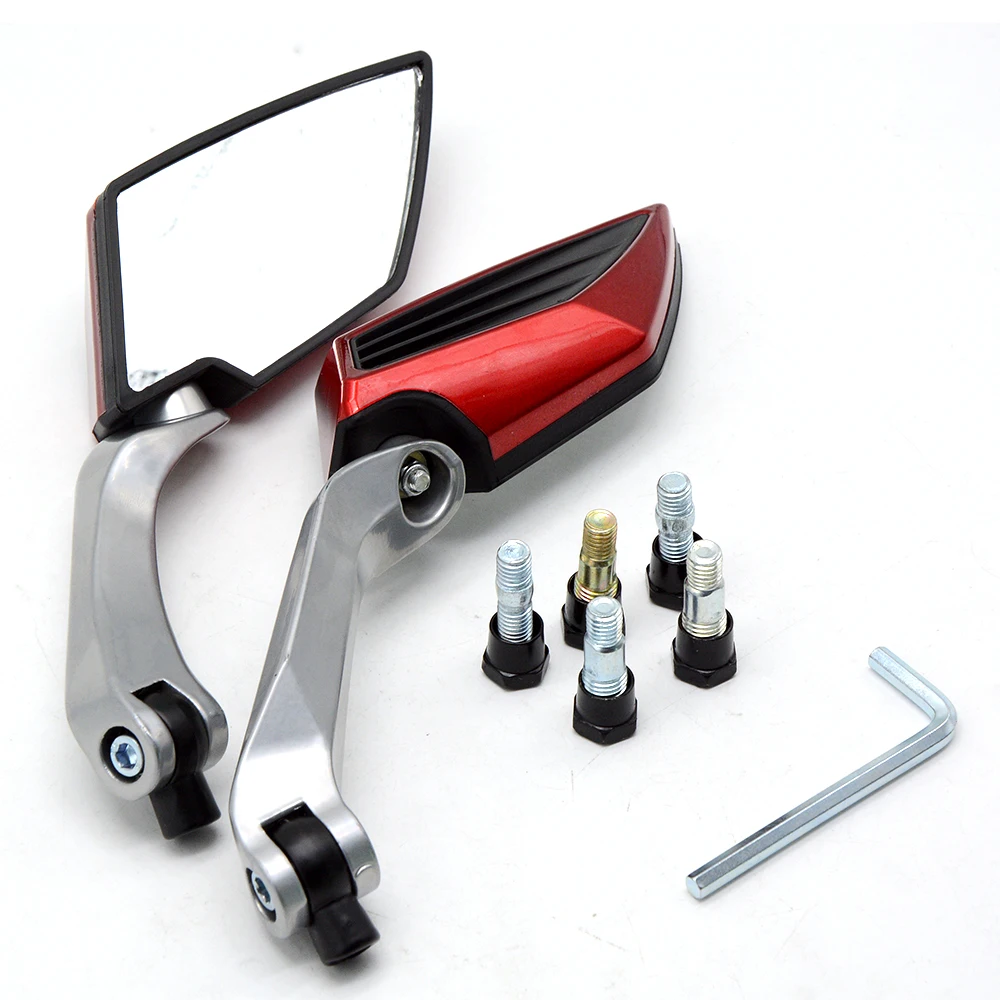 Универсальное боковое зеркало заднего вида для мотоцикла 8 мм 10 Kawasaki Z ZR ZX 125 250 750