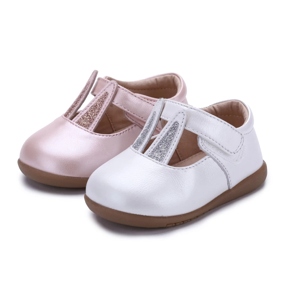 Balabala/2018 Детская обувь принцессы для девочек Модная детская с рисунком кролика