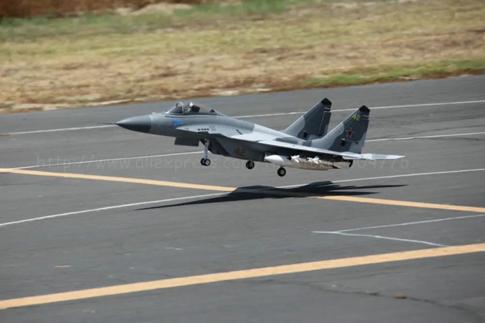 Длина корпуса 1514 мм Большой mig 29 пульт дистанционного управления самолет PNP
