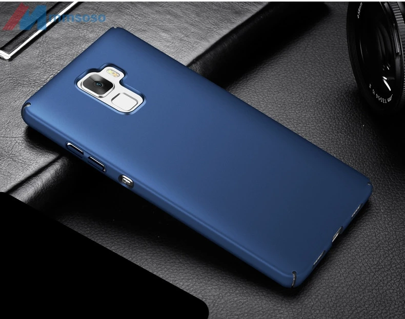blue 360 Полный Чехол для huawei Honor 7 Чехол 5," Полный Чехол для huawei Honor 7 Чехол Coque чехол с закаленным стеклом - Цвет: blue