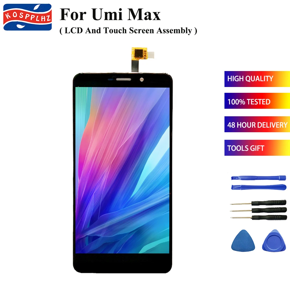 KOSPPLHZ 5 ''Оригинальный ЖК дисплей для Umi Max сенсорный экран дигитайзер