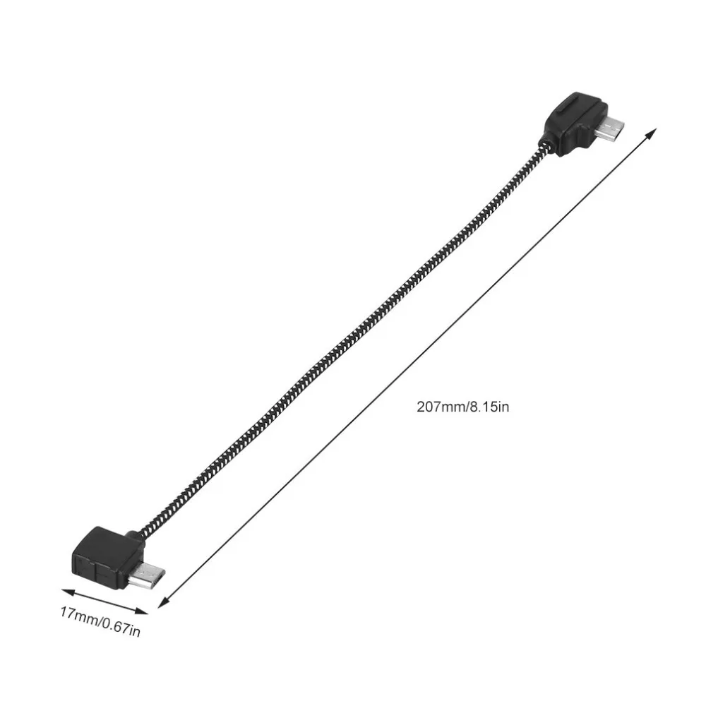 1pcs Remote Control Tablet / Mobile Phone Data Connecting Cable for Android iPhone Line For DJI Mavic Pro | Электроника