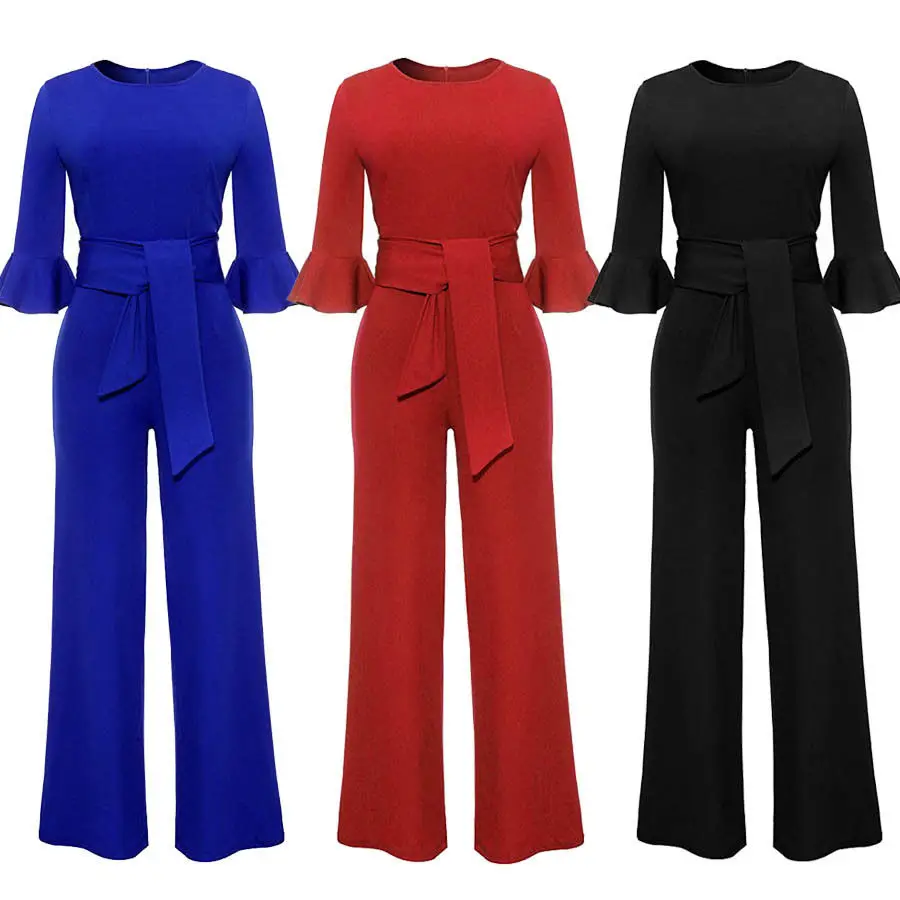 Новый Для женщин Повседневное Комбинезон Эластичный Bodycon Вечерние Брюки для