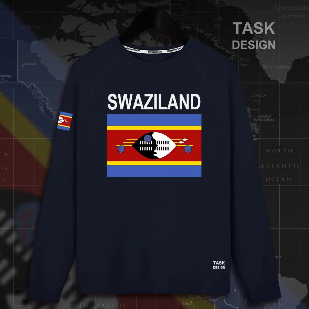 Kingdom of Swaziland weSwatini Swazi SWZ SZ mens hoodie pullovers hoodies men sweatshirt streetwear clothing hip hop tracksuit | Мужская