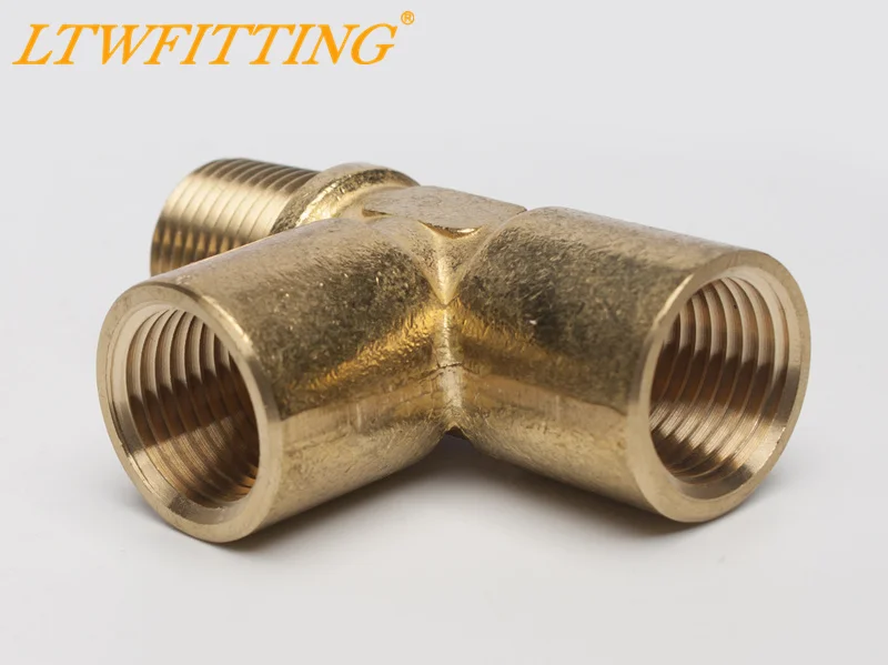 LTWFITTING латунный трубный фитинг 1/2 &quotМужской x 1/2&quot Женский &quotЖенский NPT труба