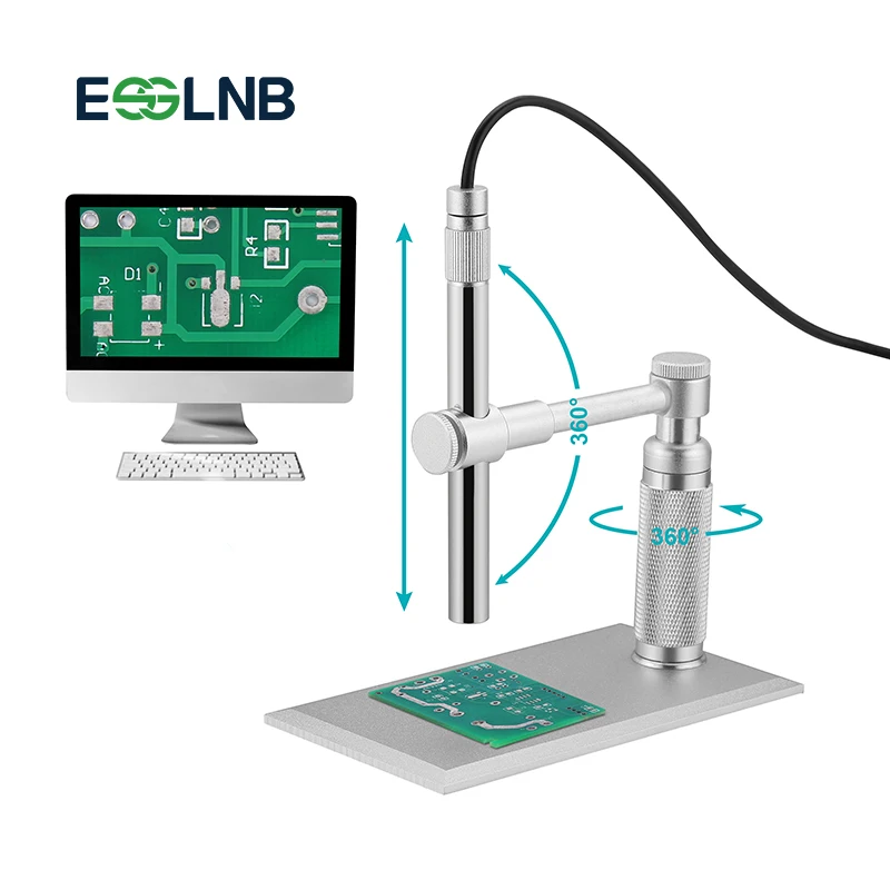 USB цифровой микроскоп увеличительное стекло камера с увеличением 1600x1200 HD 2MP