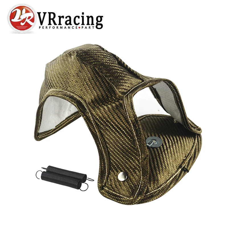 VR RACING-титановый Турбо тепловой щит турбо одеяло для Audi S3/Volkswagen Golf Mk7/Seat Leon VR-TBF05