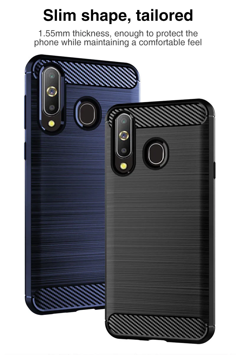 Защитный чехол для samsung Galaxy A8s матовый Мягкий силиконовый чехол|Бамперы| |