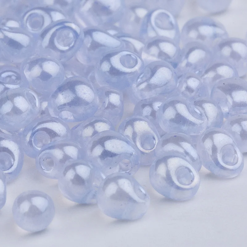 Taidian Miyuki КАПЛЕВИДНАЯ бахрома SeedBead для ювелирных изделий ручной работы 3,4 мм DP2035 5 г/лот около 110 штук