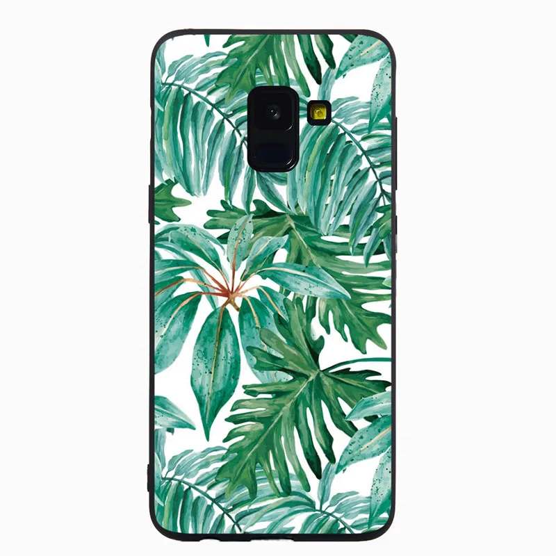 Чехол чехол для samsung Galaxy A50 A30 A20, чехол, Мягкий ТПУ силиконовый чехол с цветами для samsung M20 M10, чехол, оболочка, чехол - Цвет: 1
