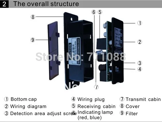 Автоматический детектор присутствия домашних животных на дверь датчик движения