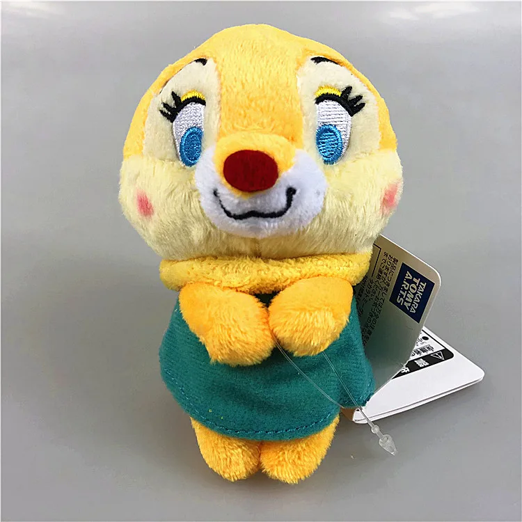 Kawaii Микки Минни Даффи клубничный медведь Дональд История игрушек Красавица и Чудовище плюшевая игрушка кукольная сумка Подвеска детские подарки для девочек