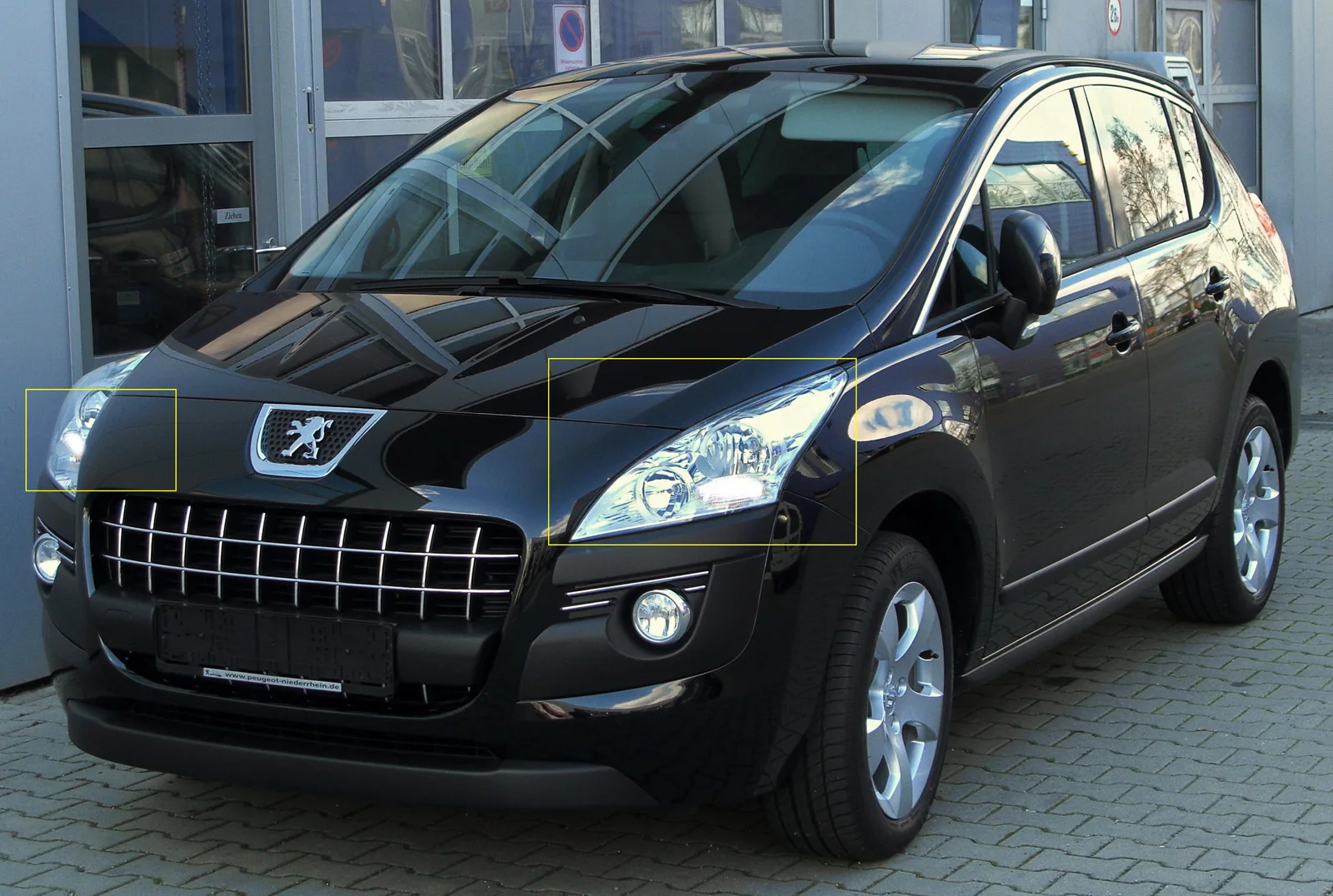 ANGRONG 2X для Citron peugeot HP24W G4 7,5 W COB Светодиодный фонарь дневного света DRL лампы Canbus