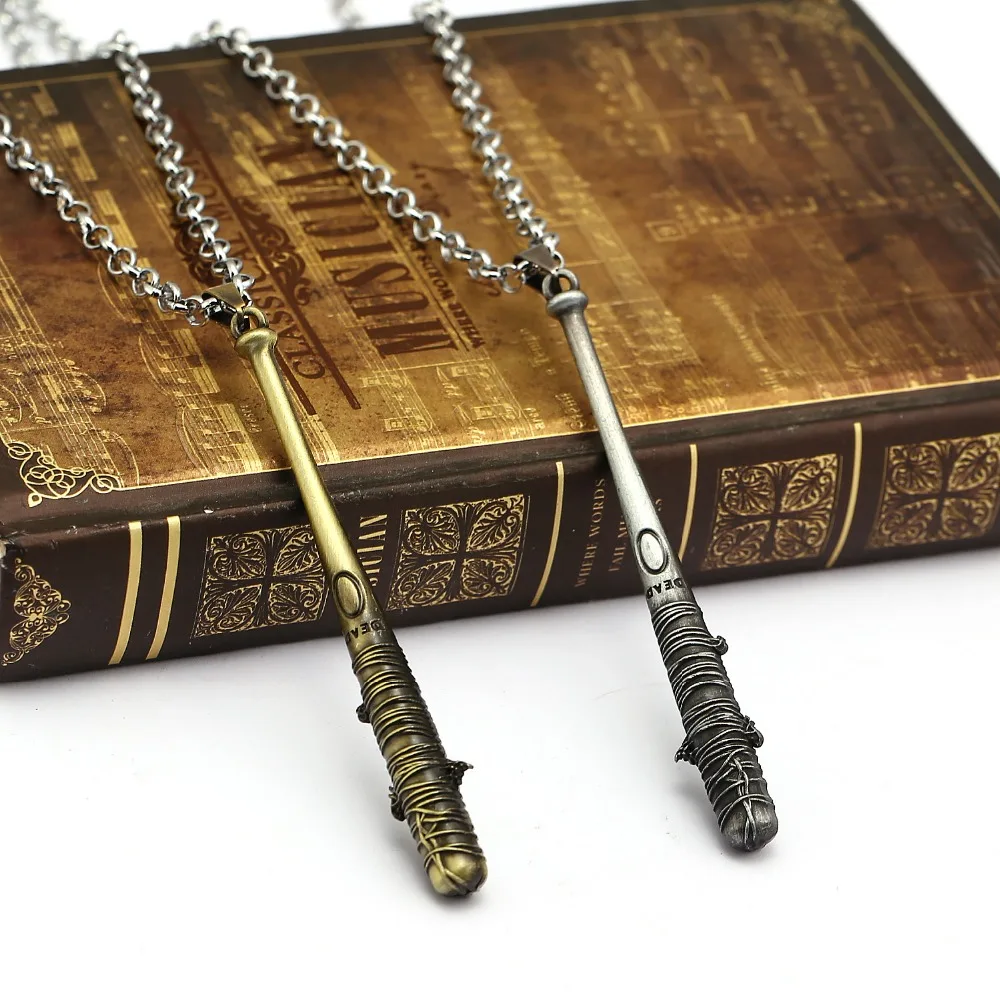 J Store подвеска Ходячие мертвецы ожерелье мини-брелок в форме бейсбольной биты