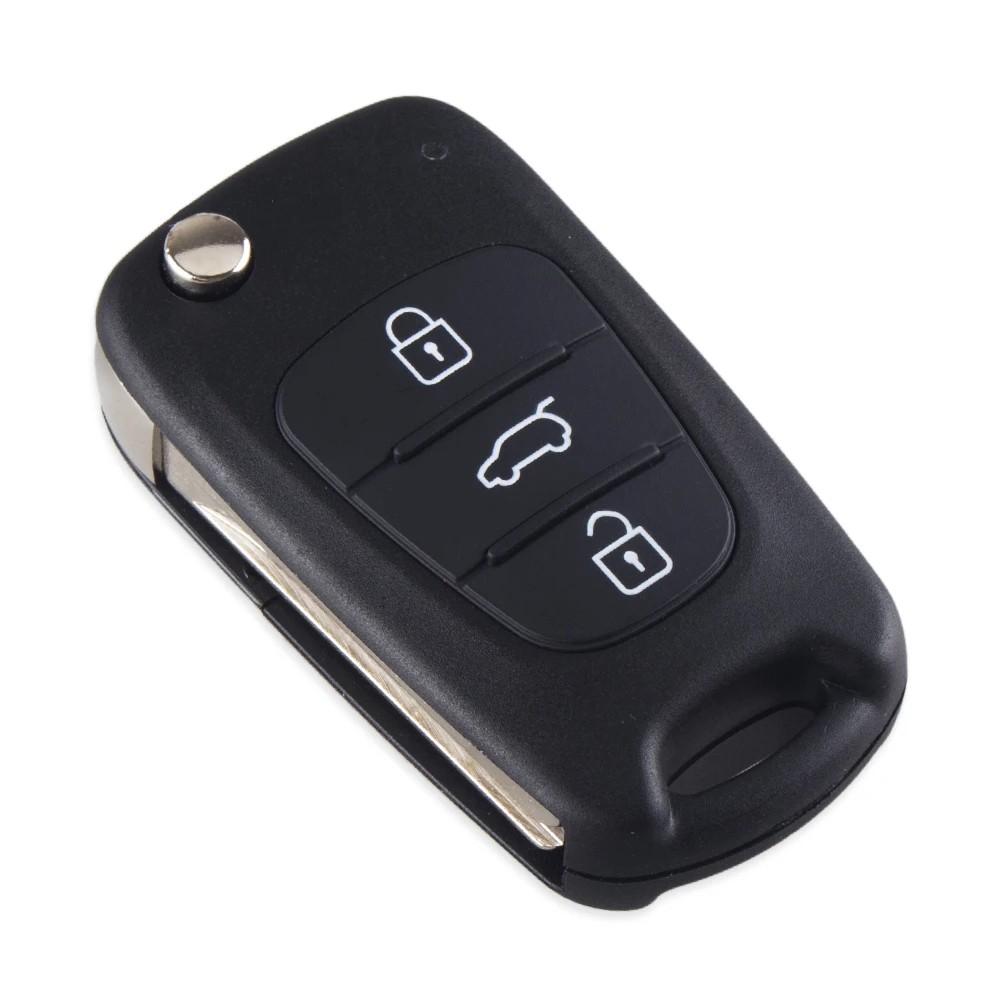Dandkey 20X 3 кнопки для Hyundai Avante I30 IX35 Kia K2 K5 Sorento Sportage Picanto складной пульт дистанционного