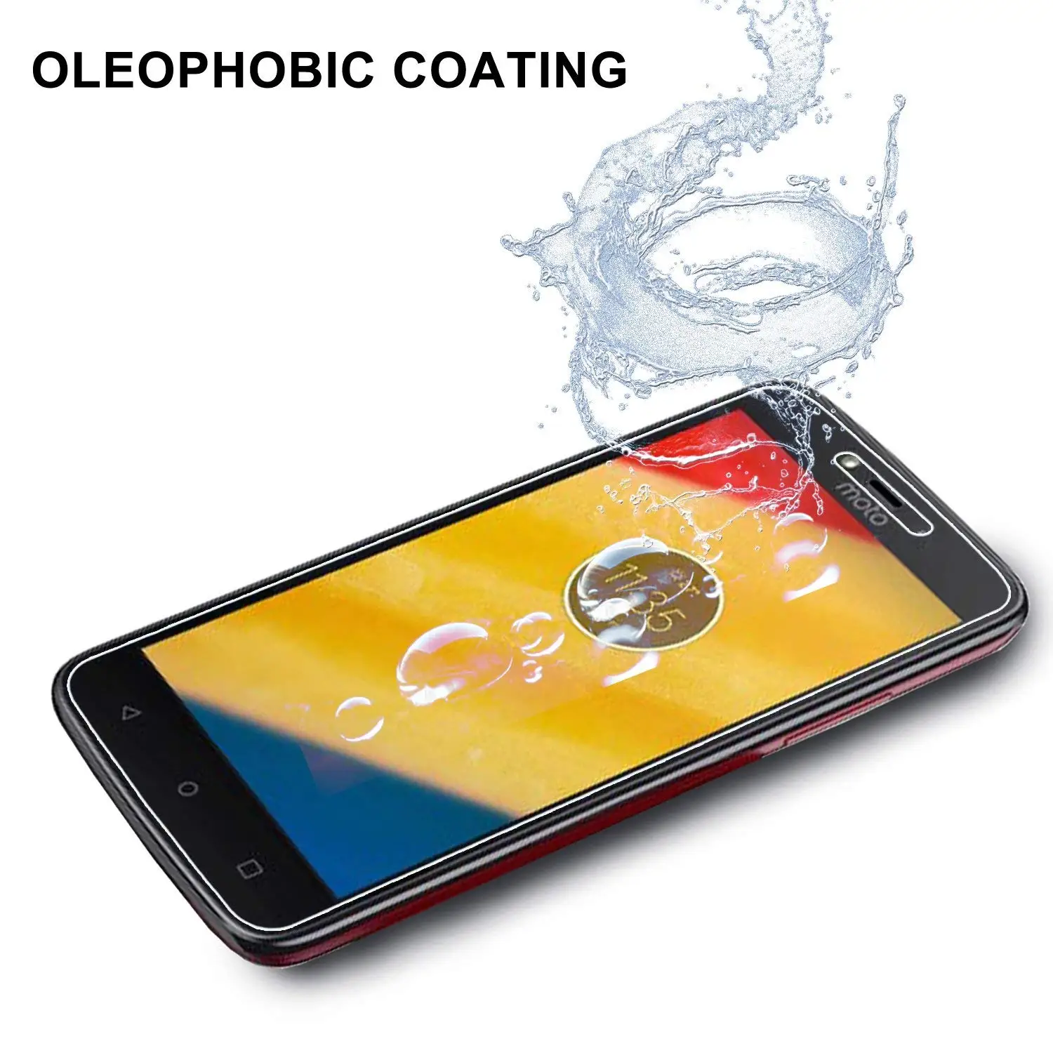 Высококачественное закаленное стекло для Motorola Moto C Plus, защитная пленка 2.5D 9 H, закаленное защитное стекло для Moto C, передняя крышка