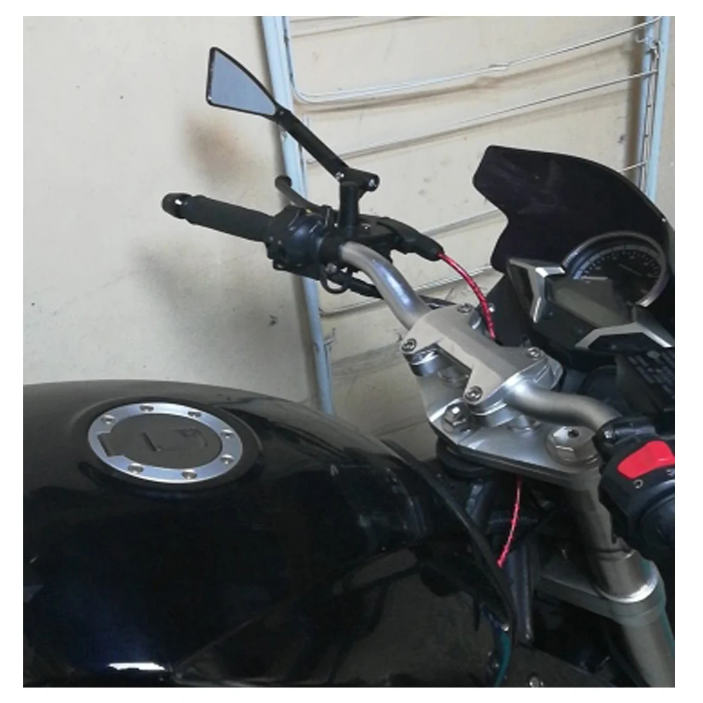 Универсальное мотоциклетное зеркало заднего вида на руль для Honda msx125 Kawasaki versys 650