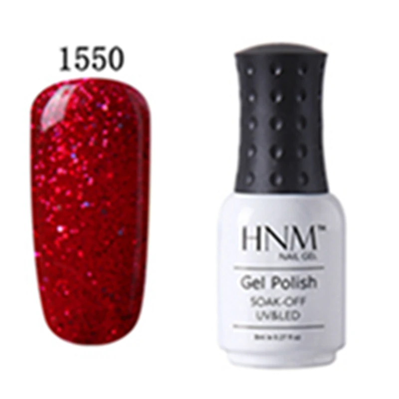 1550 HNM, 8 мл, Гель-лак для ногтей, впитывающий Гель-лак Vernis, Полупостоянный УФ-гель для ногтей, красный, синий цвет, грунтовка для ногтей - Цвет: 1550