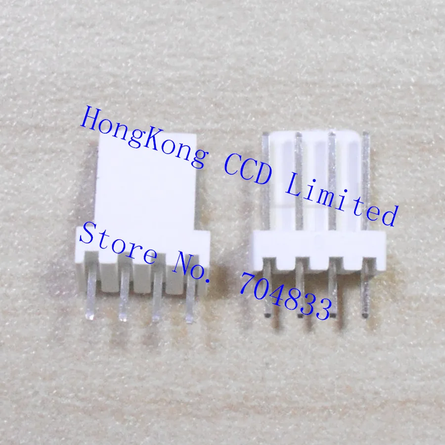 10 шт./лот 4pin прямой держатель иглы KF2510 Разъем 4P 2,54 мм шаг разъем