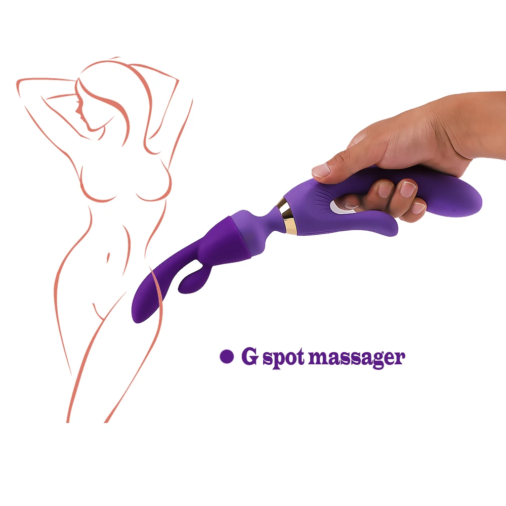 3 точечные вибраторы для женщин G Spot Клитор Анальный фаллоимитатор набор