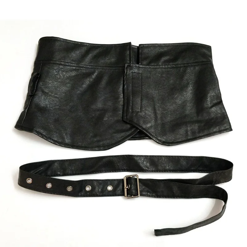 Высокое качество из искусственной кожи Корсет Пояс для девочек Повседневное