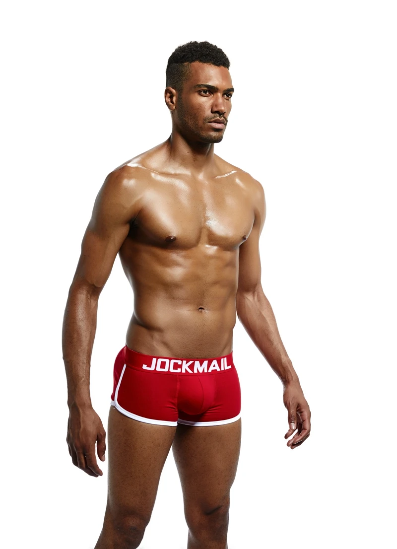 JOCKMAIL усиление выпуклости мягкое Мужское нижнее белье; трусы-боксеры Волшебные ягодицы включают пенис бюстгальтер пуш-ап+ бедра ягодицы Съемная губка