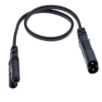 iec 320 c8 to c7 power cordc7 to c8 jumper cablespower extension cable for iec320 c730cm0 75mm wire gauge