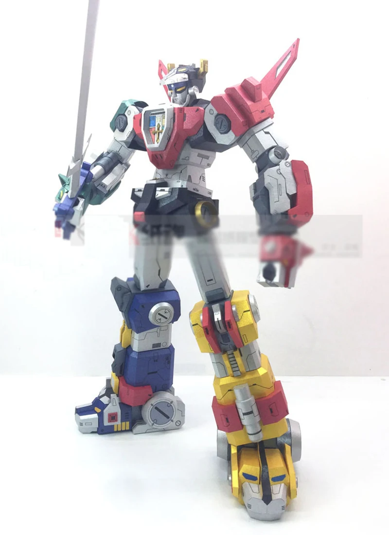 Супер Сплав Лев Voltron Soul Beast King GoLion трансформация бумажный Робот Модель фигурка
