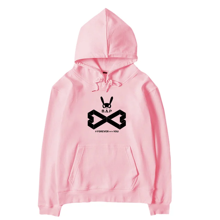 Kpop bap концерт forever with you same printing fashion унисекс толстовки b.a.p пуловеры фанатов