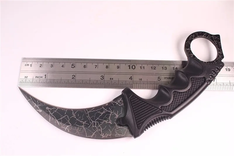 CS Cold CS GO нож выцветание Karambit csgo ножи охотничьи боевые тактические выживания армейский нож navajas couteau Кемпинг убоя