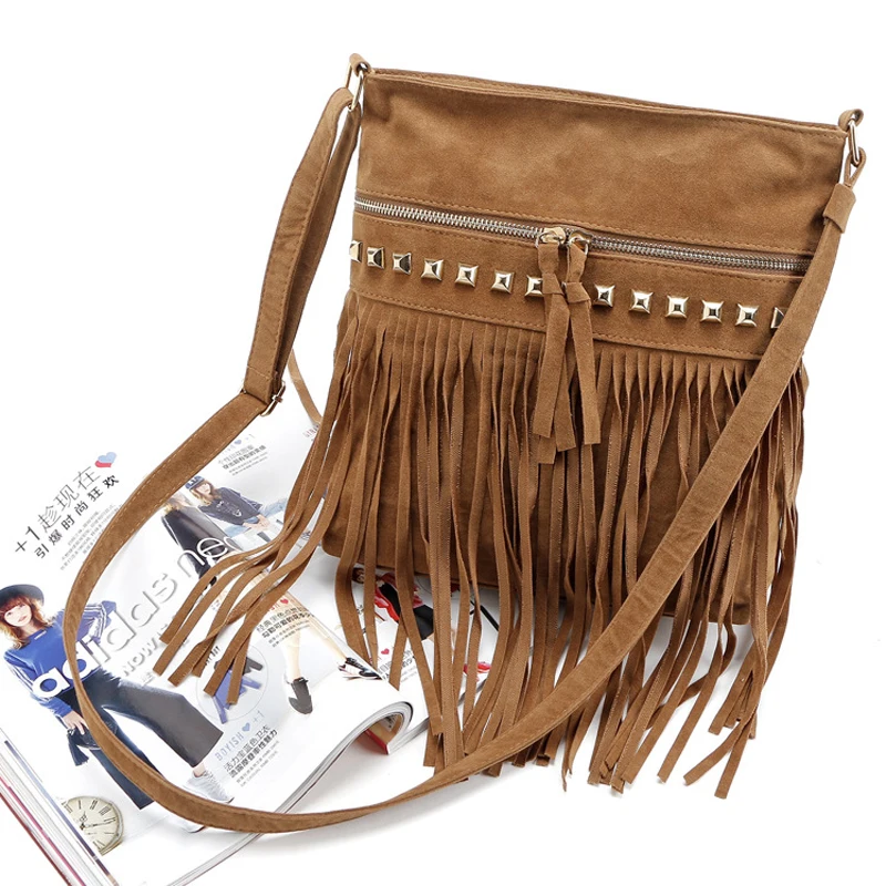 Модные Винтажные богемные сумочки сумки для женщин через плечо сумка из