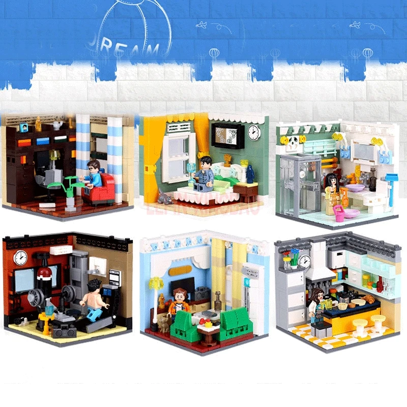 XINGBAO 01401 Genuine 2116PCS Building Series The Living House Set Blocks Bricks Educational lepinings Toys Gifts LP | Игрушки и хобби