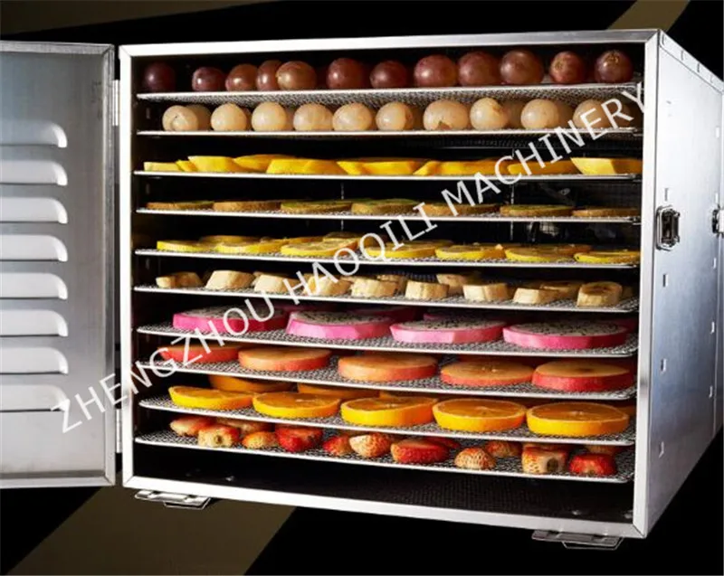 Дегидратор для фруктов овощей трав машина сушки мяса закусок сушилка еды с 10