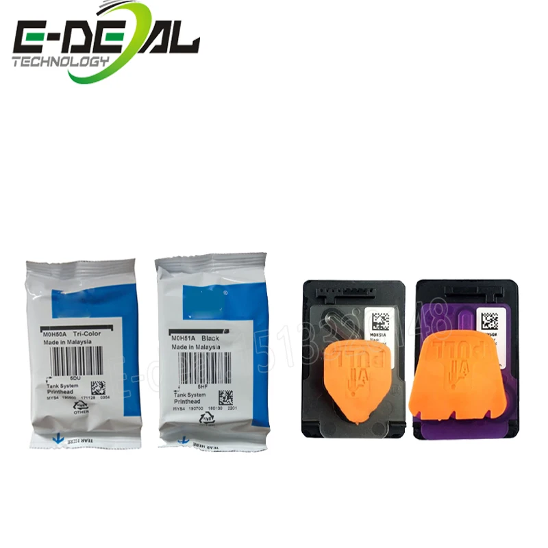 E deal Оригинальный Новый M0H50A M0H51A печатающая головка GT51 GT52 совместима с hp 5810 5820 GT5810