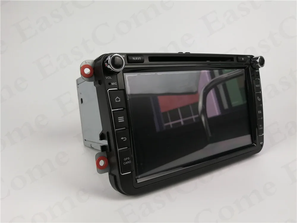 8 &quotQusd Core Android 1 автомобильный DVD GPS Радио для VW PASSAT CC Golf Tiguan Touran Polo EOS SEAT Altea Leon Skoda Fabia