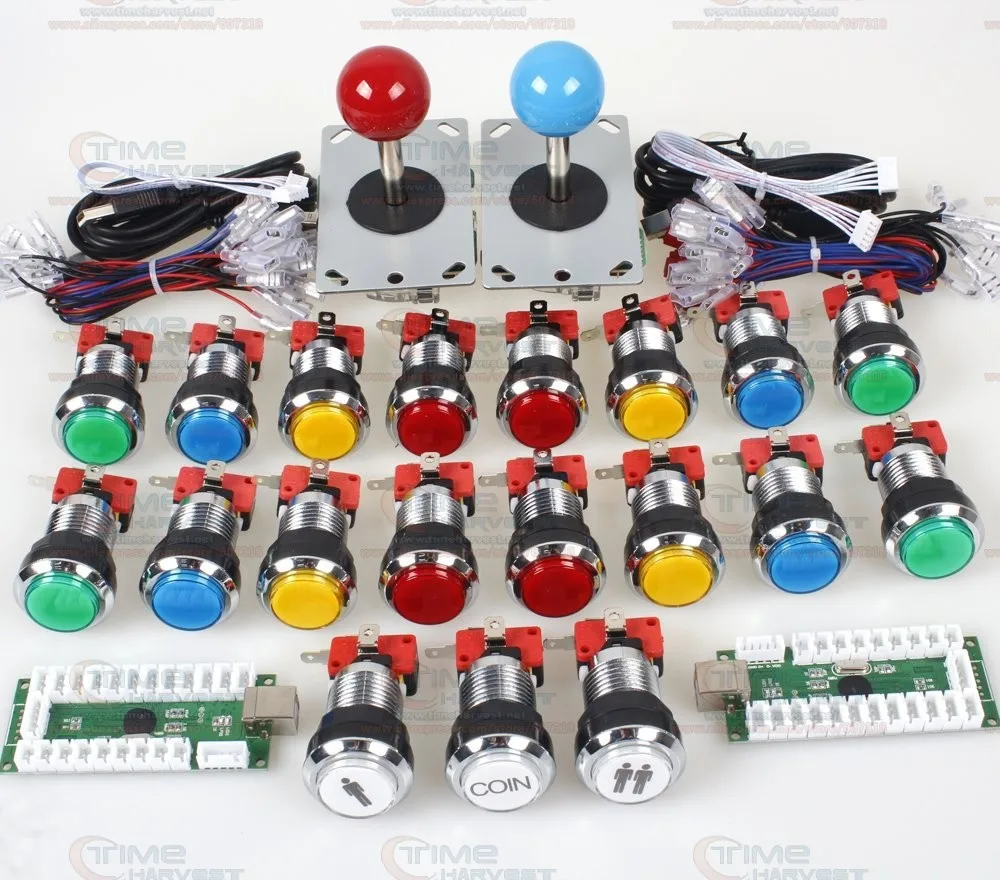 2 игрока классический аркадный конкурс наборы сделай сам USB кодировщик PC джойстик