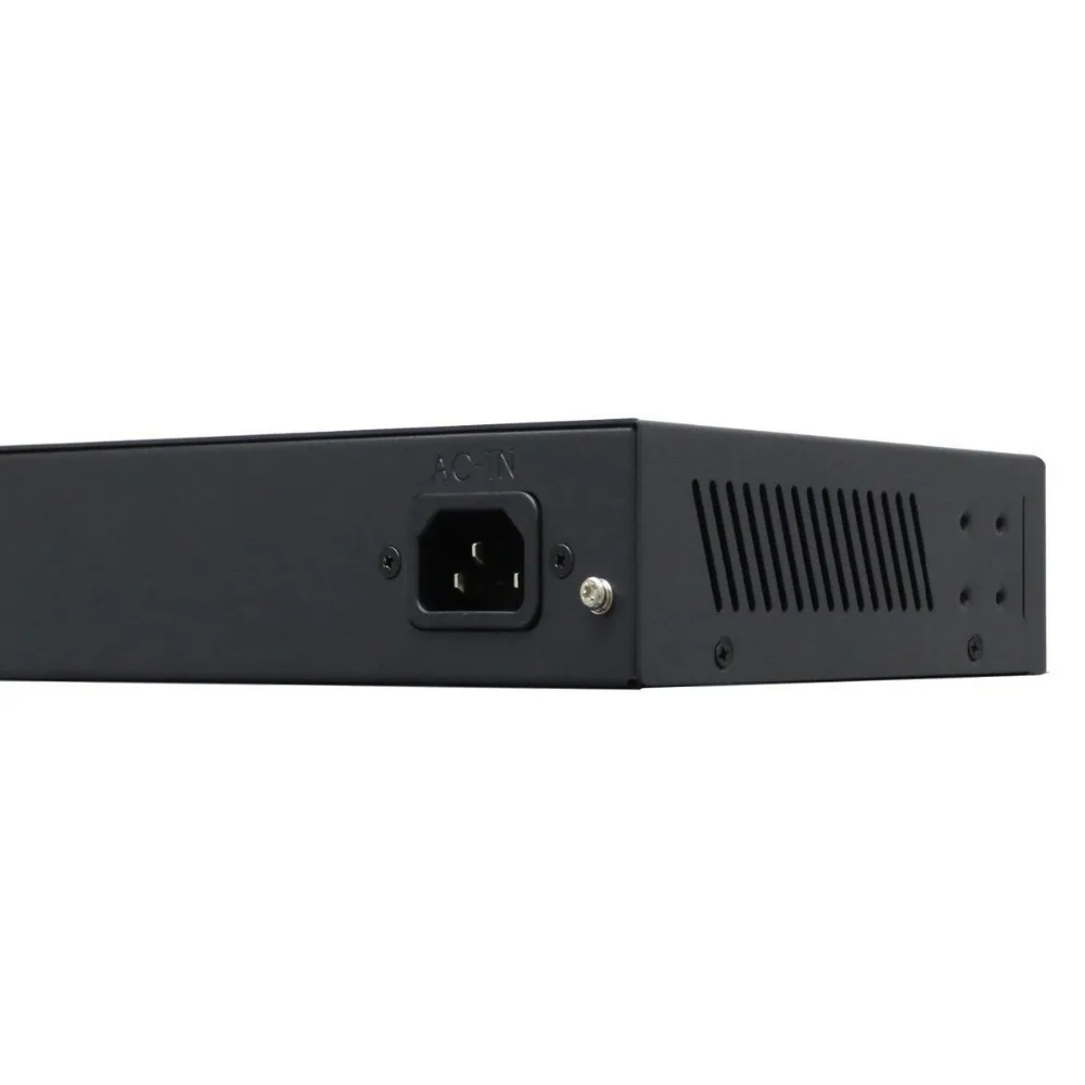 8-портовый коммутатор PoE SECUPOE 10/100 м 1 порт SC волоконно-оптический разъем 802.3af/at