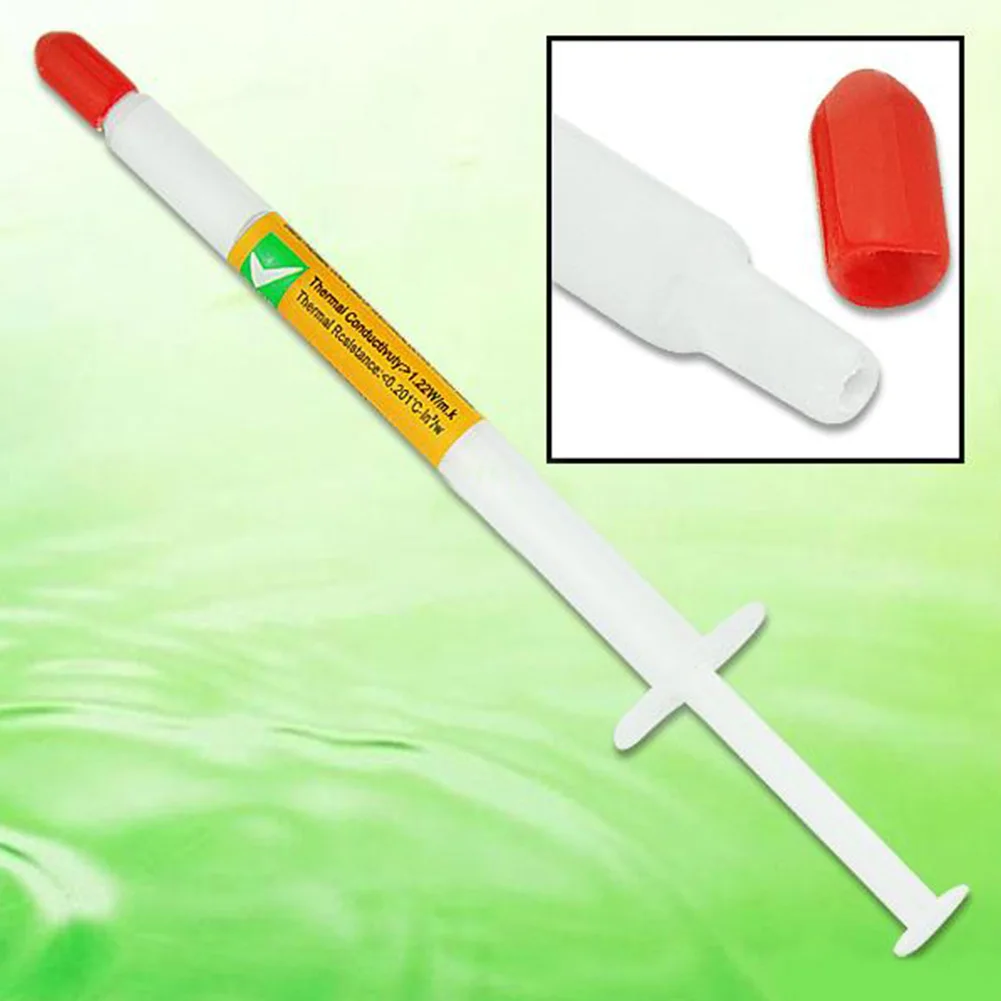 Heat Sink Thermal High Conductivity Grease Syringe for CPU Chip Computer Processor | Компьютеры и офис