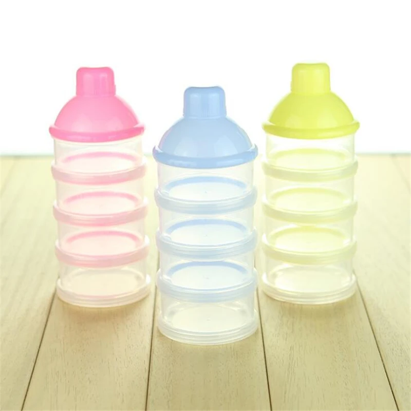 3 4 5 слойный детский молочный портативный контейнер для хранения пищевых