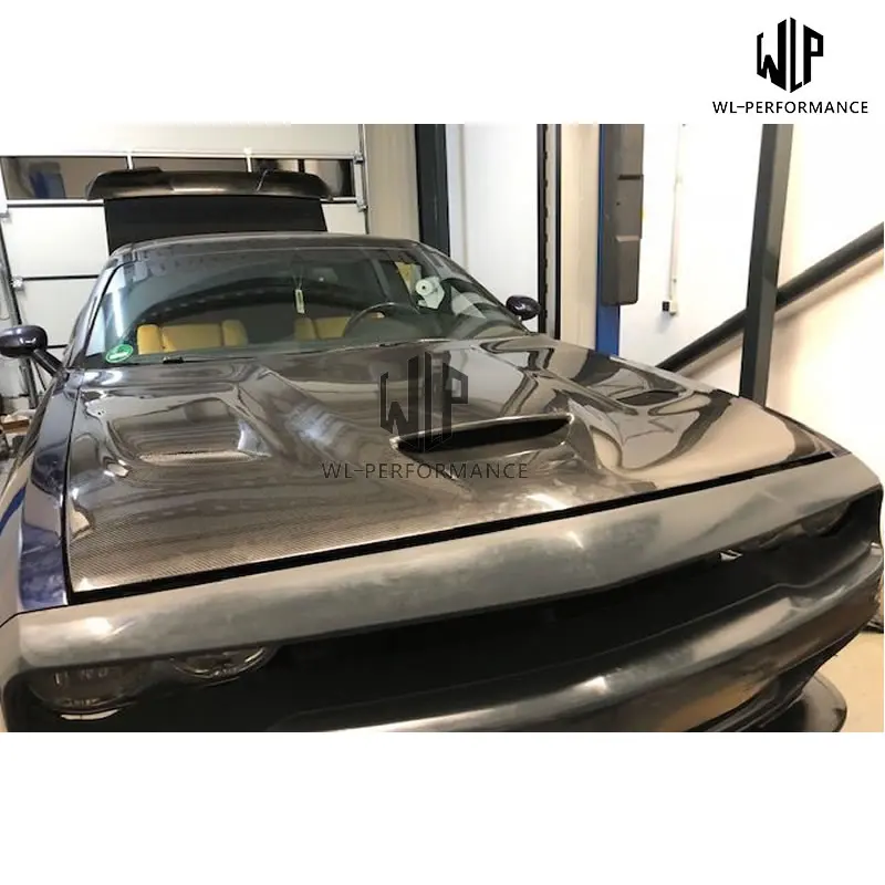 Высокое качество углеродного волокна/FRP Неокрашенный капот двигателя капоты автомобиля Стайлинг для Dodge Зарядное устройство SRT Hellcat автомобильные наборы кузова 08-17