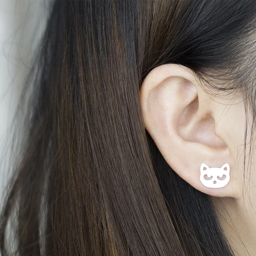 Оптовая продажа 10 пар высокое качество изысканный крошечный Cat Уход за кожей лица
