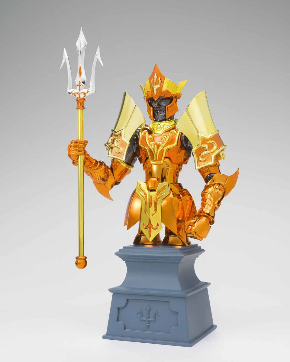 Оригинальный BANDAI Tamashii Наций Saint Cloth миф экс фигурка морской император Посейдон