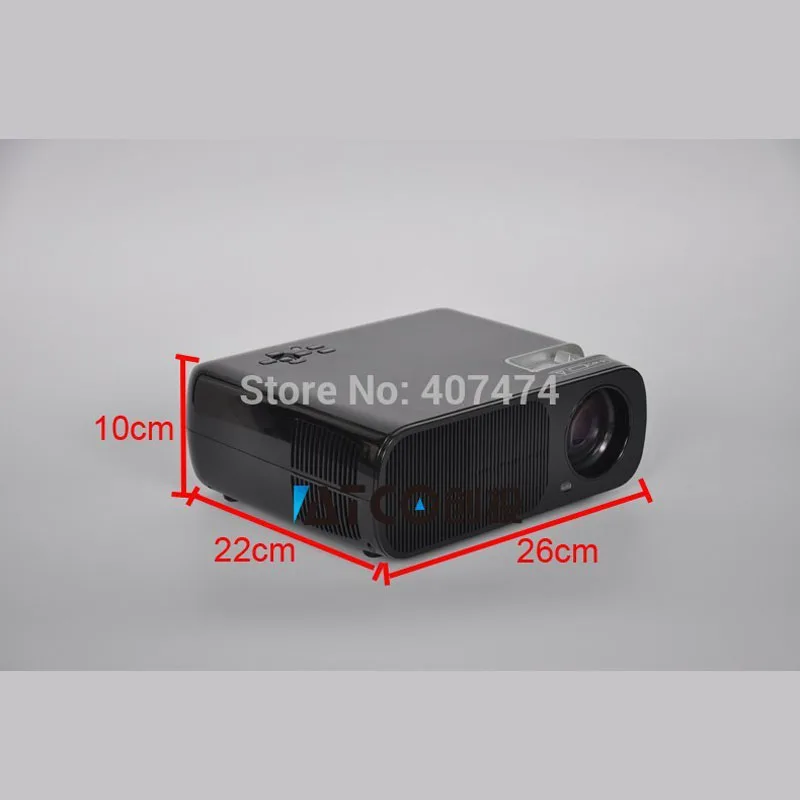 Projector 3D 1080p Android 4.4 Bluetooth 4.0 Wireless Wifi 3000Lumens LCD LED for Home Cinema Theater Games Beamer with USB HDMI |