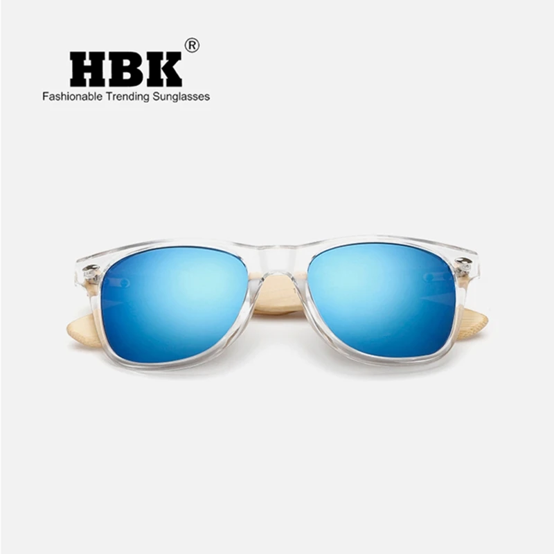 Мужские солнцезащитные очки ручной работы HBK бамбуковые UV400 K40009P 2018|Мужские очки| |