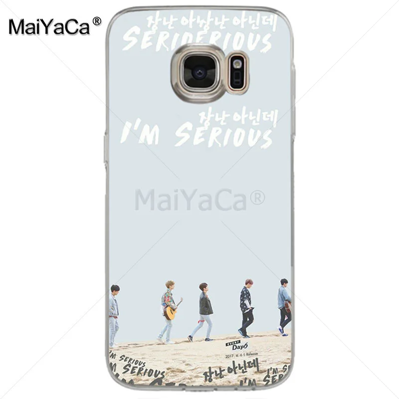 MaiYaCa KPOP ASTRO B.A.P Day6 ультра тонкий чехол для телефона с мультяшным рисунком samsung galaxy s6