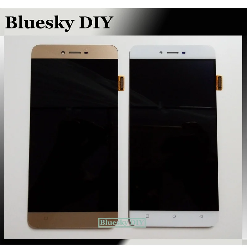 Протестированный белый/золотой для BLU Vivo 5 пять ЖК дисплей + сенсорный экран