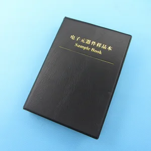 Конденсатор резистора, индуктор, компоненты IC SMD, пустой образец для электронных компонентов 0402060308051206 с 20 пустыми страницами