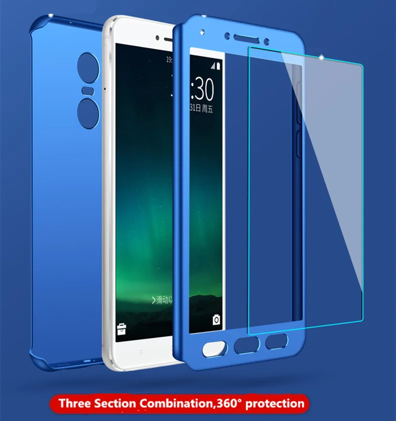 OLAF Shockproof 360 Degrees Full Body case For Xiaomi Redmi 4 4X Note 4A 4Ppro 5A Mi A1 Max Mix 2 5X 6 | Мобильные телефоны и