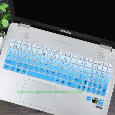 Gradual blue Для ASUS VivoBook D541NA X540L X540LA D540S D540YA X540YA X540LJ X540LA F540U F541UA 15,6 дюймовый ноутбук клавиатура чехол - Цвет: Gradual blue